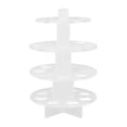 thumbnail image 4 of Acrylic Cone Display Stand For Multi-Slot Ice Cream, Clear Acrylic Waffle Cone Rack Ensuring Stylish Display And Simple Modern Design, 4 of 5