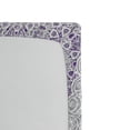 thumbnail image 2 of Ambesonne Grey and Purple Fitted Sheet, Mandala Hippie, Full Size, Violet, 2 of 2
