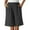 Grey, variant on Arlun Womens High Waist Baggy Shorts Linen Loose Fit Five Point Pants with Pockets Solid Color Wide Leg Summer Shorts 2026 Beach Vacation Thin Breathable Bottoms White XL