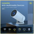 thumbnail image 3 of Nouveau HY300 Mini Projecteur WiFi6 Bluetooth Android Cinéma Portable Home Cinémas, 3 of 11