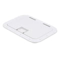 thumbnail image 3 of Seachoice Hinged Hatch, Arctic White, 7 In. X 11 In. Inner Dimensions, Acetone Proof Polypropylene, 3 of 4