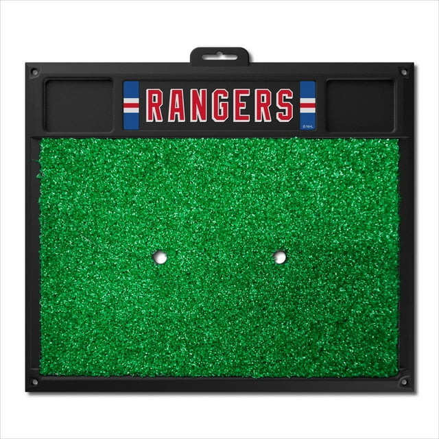 Sports Licensing Solutions, LLC 15483 LNH - Tapis de Frappe Golf New York Rangers 20 Pouces x 17 Pouces