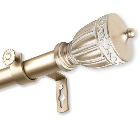 InStyleDesign Risler 1 inch Diameter Adjustable Curtain Rod
