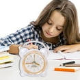 thumbnail image 6 of Up to 40% off Home Office, Alarm Clock, InsCrazy Student Alarm Clock Bedside Simples Small Alarm Clock Desk Clock Jump Seconds Not Silent, 6 of 8