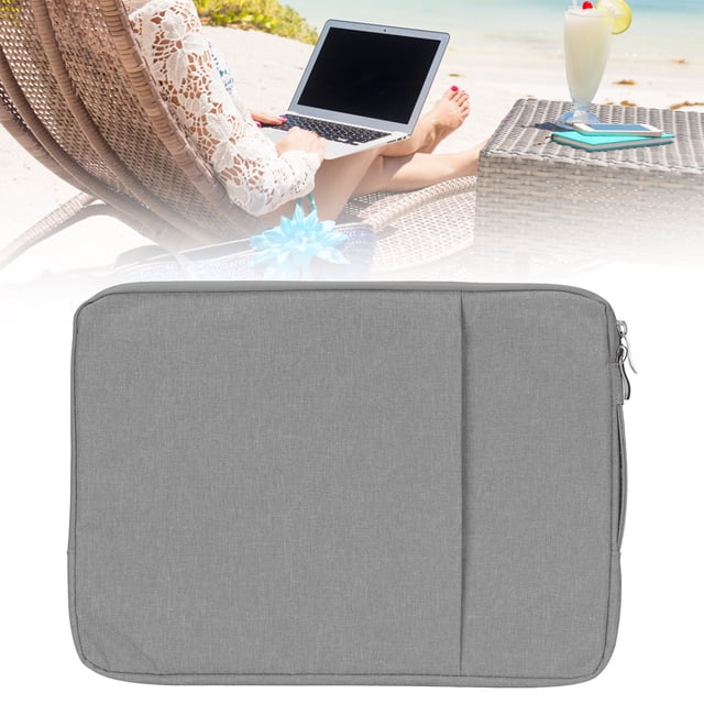 Laptop Sleeve 15.6 Inch, 39x29x2cm Double Layer Design Laptop Bag 15.6 Inch Laptop Cover 15.6 Inch Polyester Laptop Carrying Case for OS Laptop Pro for for