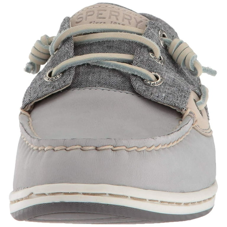 Women's songfish chambray store stripe boat shoe