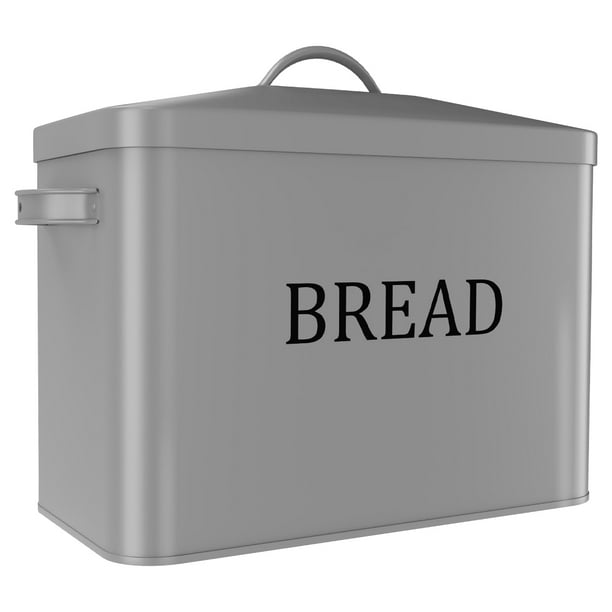 Extra Large Bread Box,Countertop SpaceSaving Vintage Metal Bread Bin