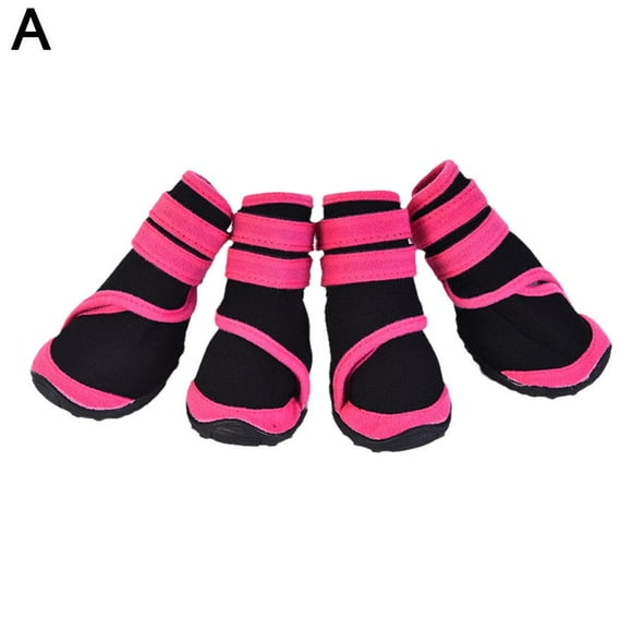 Antiskid Puppy Shoes Pet Dog Anti-slip Boots Footwear Thick Warm Socks Bootie I4 S7P5