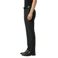 thumbnail image 2 of The Urban Classic Premium Wool 3-Pack of Dress Pants for Men: Black, Navy, Gray, 2 of 7