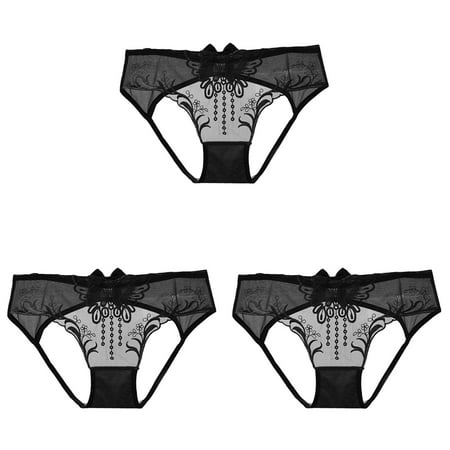 e Sexy Breathable Lower Abdomen Waist Trainer Lace Hollow Out and Women Underwear Seamless Raise The Pure Brief Candy Underwear for Women Panties No Show ceangrtro A (3Packs) A (3Packs)