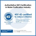 thumbnail image 4 of Waterdrop 4396508 Refrigerator Water Filter, Replacement for Whirlpool® 4396510, 4392857, Kenmore® 46-9010, NLC240V, EveryDrop® Filter 5, 4 (PACK), 4 of 9