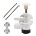 thumbnail image 1 of For Sealand RV Water Valve Assembly Trailer Toilet Repair Kit EcoVac Vacuflush Pedal Flush Toilets, 1 of 4