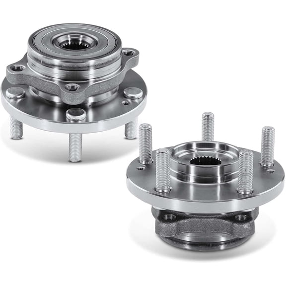 A-Premium 2 x Front Wheel Bearings and Hub Assembly Compatible with Kia Soul 2017-2018, w/5-Lug