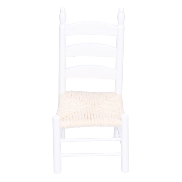 Muebles de casa de muñecas a escala 1:12, mecedora de madera de estilo europeo, accesorios de fotografía para estudio.