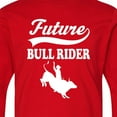 thumbnail image 4 of Inktastic Future Bull Rider Rodeo Riding Long Sleeve Youth T-Shirt, 4 of 5