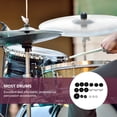 thumbnail image 3 of OUNONA 18pcs Drum Felt Pad Set Standard Cymbal Pads Durable And Practical Accessories, 3 of 8