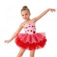 thumbnail image 2 of Shadoumai Ballet Leotards for Girls Flower Bow Dress with Straw Hat Set Dance Party Dresses Sundress Summer Dresses for Girl, 2 of 8