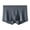 Dark Gray, variant on Xuety Underwear for men Chafe Proof Mens Boxer Briefs Ultra Soft Modal Fabric Separate Pouch Support