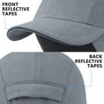 thumbnail image 4 of GADIEMKENSD Ultra-Warm Winter Fleece Ponytail Hat, Reflective for Night Safety, Drop Down Ear Warmer, 4 of 5