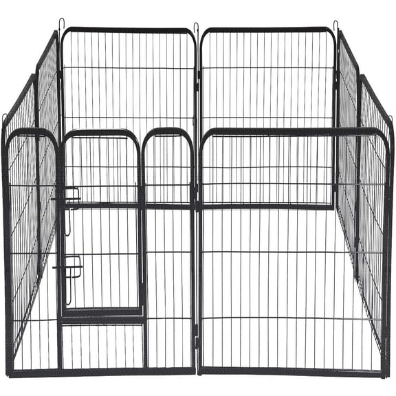 Bestpet Dog Playpen, 8 Panel, 40 inch, Folding, Metal