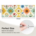 thumbnail image 5 of Pioneer Flower Floral Print Pattern Kitchen Rug Mat,Kitchen Runner Rugs Non Skid Washable,Decorative Kitchen Floor Mats for Kitchen,Sink,Laundry,17"X47", 5 of 5