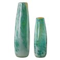 thumbnail image 4 of Uttermost High Tide Glass Vases in Teak (Set of 2), 4 of 5
