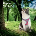 thumbnail image 4 of PHOEPET Step-in Dog Harness,Reflective Adjustable Dog Vest Harness, Soft Pet Walking Jacket with 2 Metal Leash Hooks for Dog and Cat, 4 of 7