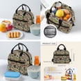 thumbnail image 5 of Pzuqiu Duck Camo School Backpack for Girls 4 Piece 17 Inch Large Capacity Bookbag with Lunch Box Pencil Case Water Bottle Holder Lightweight Schoolbag for Middle School Back to School, 5 of 7