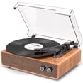 thumbnail image 1 of Tocadiscos DANFI AUDIO DF Vintage de 3 velocidades Bluetooth Wood, 1 of 9