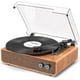 thumbnail image 1 of Tocadiscos DANFI AUDIO DF Vintage de 3 velocidades Bluetooth Wood, 1 of 9