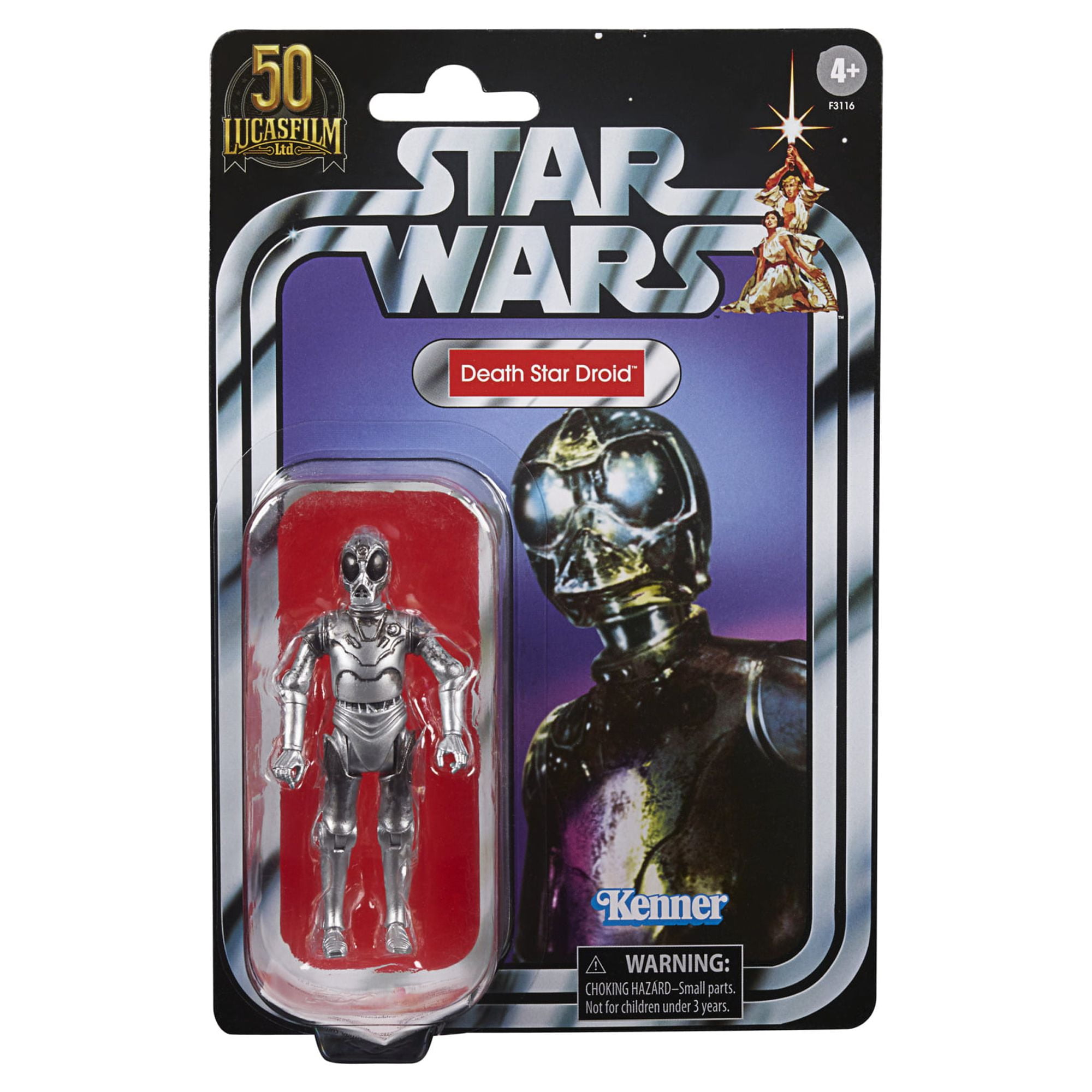 (2 pack) Star Wars The Vintage Collection Death Star Droid Action Figure, Walmart Exclusive