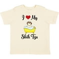 thumbnail image 3 of Inktastic I Love My Shih Tzu Dog Boys or Girls Toddler T-Shirt, 3 of 5