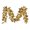 Gold, variant on Vickerman 6' Gold Artificial Gardenia Glitter Garland.