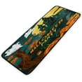 thumbnail image 7 of Coolnut Funny Halloween Pumpkin Kitchen Rugs 39×20 in,Non Slip Washable Cushioned Carpets Polyester AntiFatigue Comfort Porch Floor Mat Halloween Decoration, 7 of 7