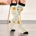 thumbnail image 5 of FORMRS Womens Knee High Socks Casual Long Thick Travel Daily Wear, 1 Pair, Halloween Cute Ghosts, 5 of 6