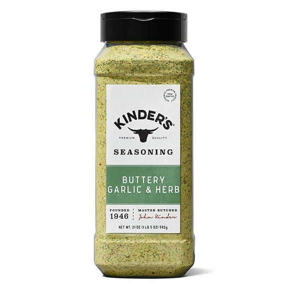 Kinder's Buttery Garlic & Herb Seasoning, 21 oz.