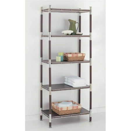 Baronial Three Tier Shelf in Espresso (Four Tiers)