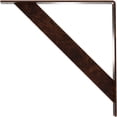 thumbnail image 4 of Ekena Millwork 2"W x 18"D x 18"H Traditional Steel Bracket, Antiqued Copper, 4 of 13