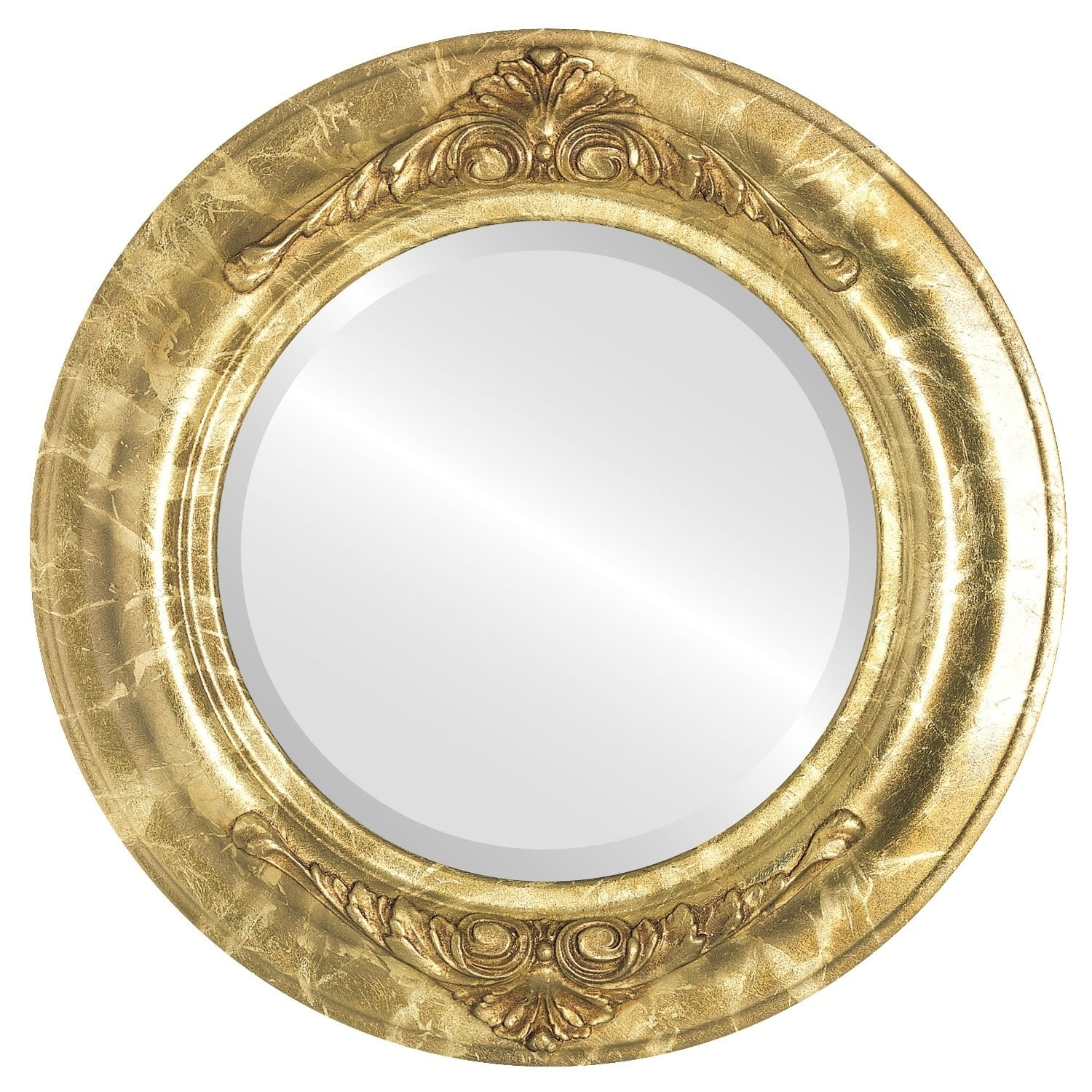 The Oval and Round Mirror Store Winchester Framed Round Mirror in