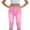 Pink, variant on ZQUUVOU Capri Jeans for Women Pull On Jeggings High Elastic Breathable Tummy Control Yoga Pants Capri Leggings with Pockets Pink