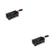 thumbnail image 1 of Juego de parrilla de acero inoxidable Bewildely Rectangular Portátil Anti-óxido Lavable Plegable Negro 2Conjunto, 1 of 6