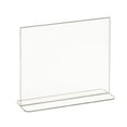 thumbnail image 2 of Econoco - HP/CT57H - Acrylic Double-Sided 5 1/2"H x 7"L Counter Top Sign Holder - Sold in Pack of 24, 2 of 2