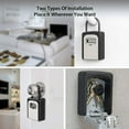thumbnail image 4 of EIGTHTAIL Key Lock Box Outside Waterproof Security 4 Digit Combination Lockbox.‘, 4 of 8