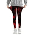 thumbnail image 2 of Capris Leggings for Girl Leggings for Girls Soft Comfortable Leggings for Kids In 3-8 Years Ankle Length Girls Printed Leggings Multicolor 5 Years, 2 of 5