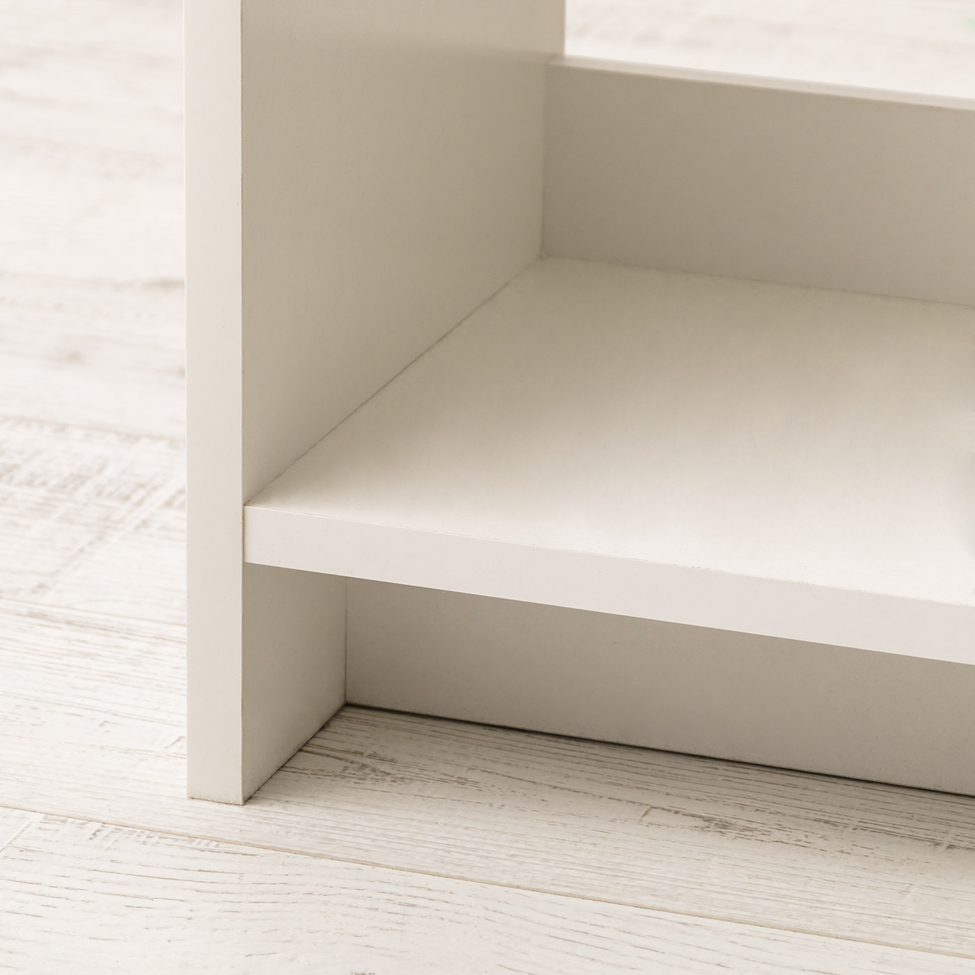 IRIS USA, 4-Cube Storage Organizer, White