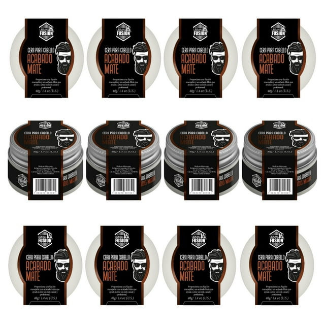 Caja Urban Fusion Cera Para Cabello Mate 40 gr - 12 Pz Cera