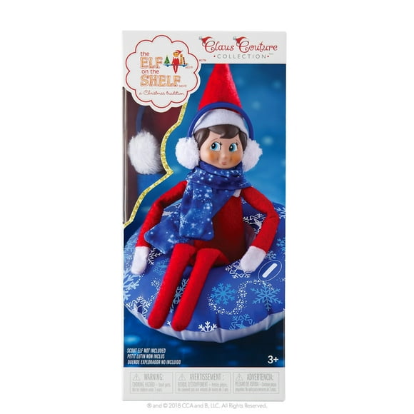 The Elf on The Shelf Ensemble de Neige Claus Couture Totalement Tubulaire