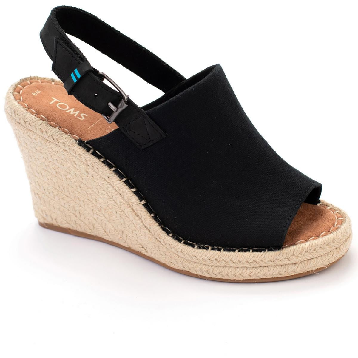 Toms monica fabric espadrille cheap wedge