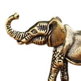 thumbnail image 3 of bestolf Mini Elephant Ornament Solid Alloy Elephant Figurine Desktop Elephant Statue for Home Office Desk Decor, 3 of 8