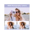 thumbnail image 3 of Digital Camera, FHD 4K Autofocus Vlogging Camera 48MP 16X Digital Zoom Digital Camera With 32GB Memory Card Portable Compact Small Camera For Teens Ad, 3 of 4